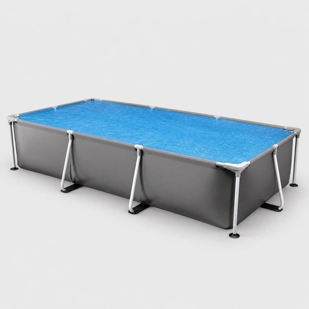 Bâche compatible piscines autoportantes 4x2 à bulles presente seul
