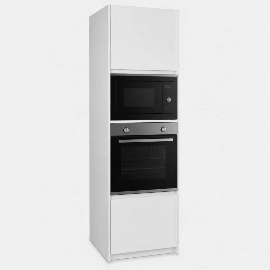 Colonne de cuisine four et micro-ondes presente seul
