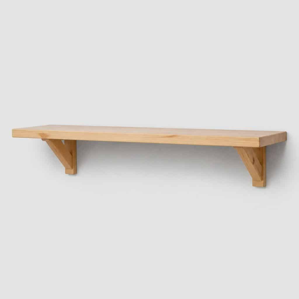 Étagère murale en bois généraliste presente seul