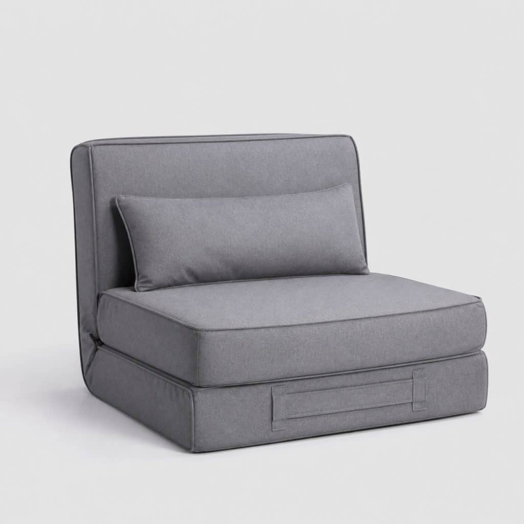 Fauteuil convertible déhoussable presente seul