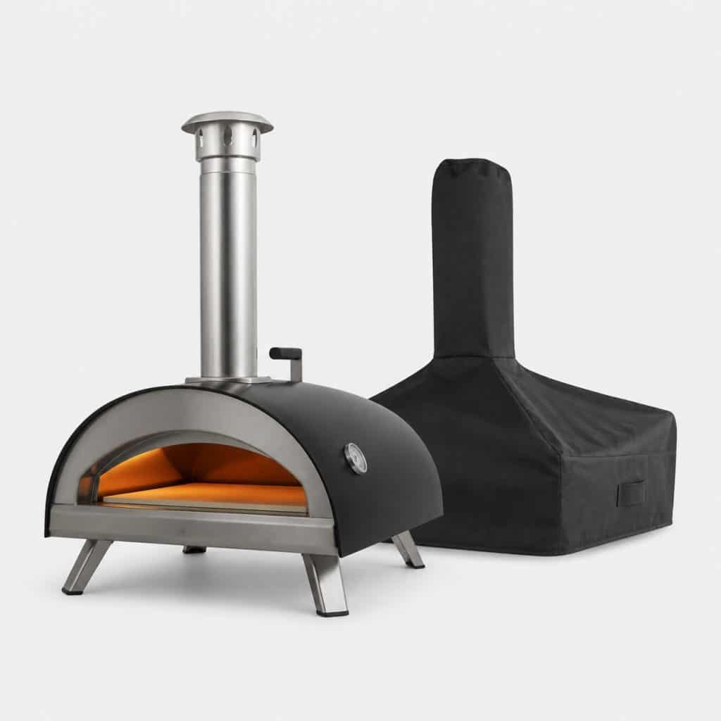 Four à pizza extérieur polyvalent presente seul