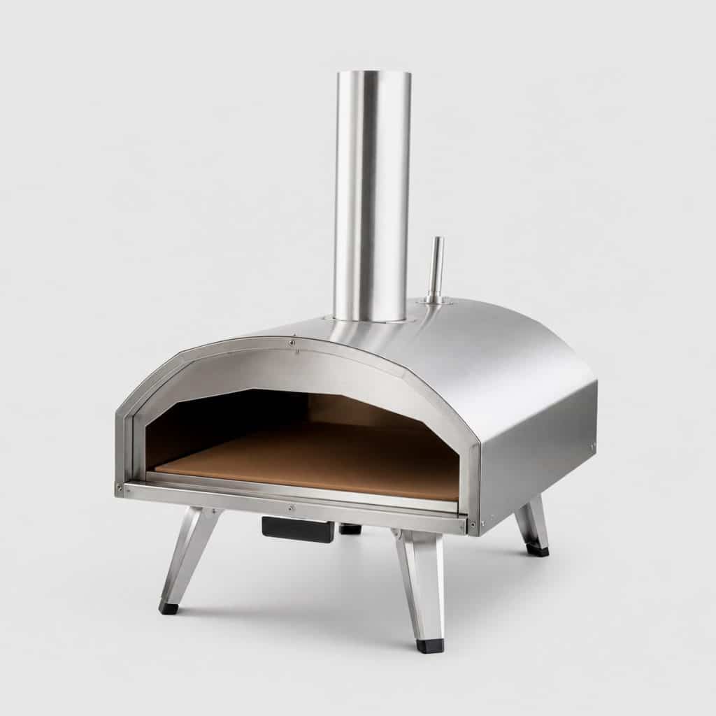 Four à pizza portable haute température presente seul