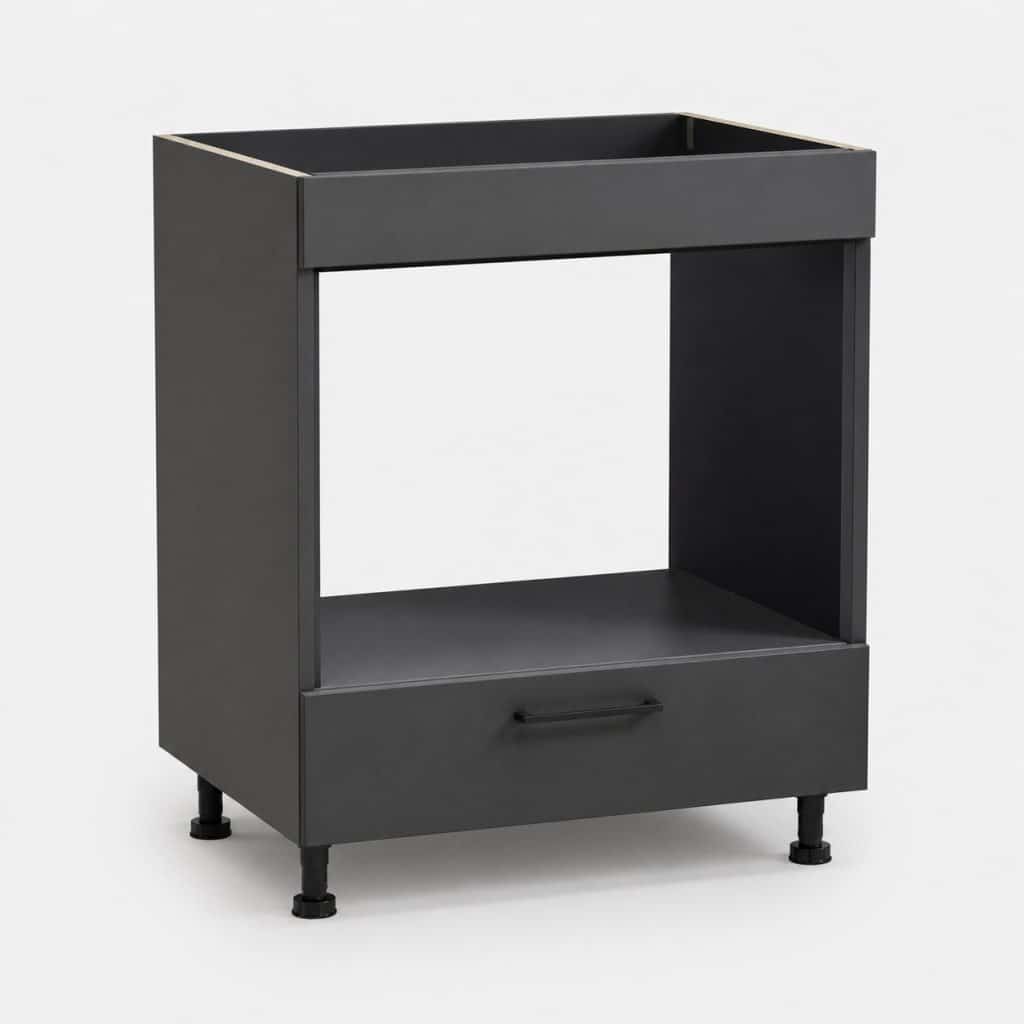 Meuble bas pour four presente seul