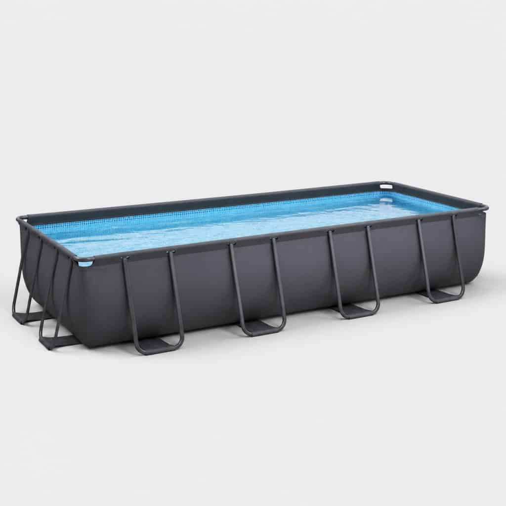 Piscine tubulaire rectangulaire grande capacité presente seul