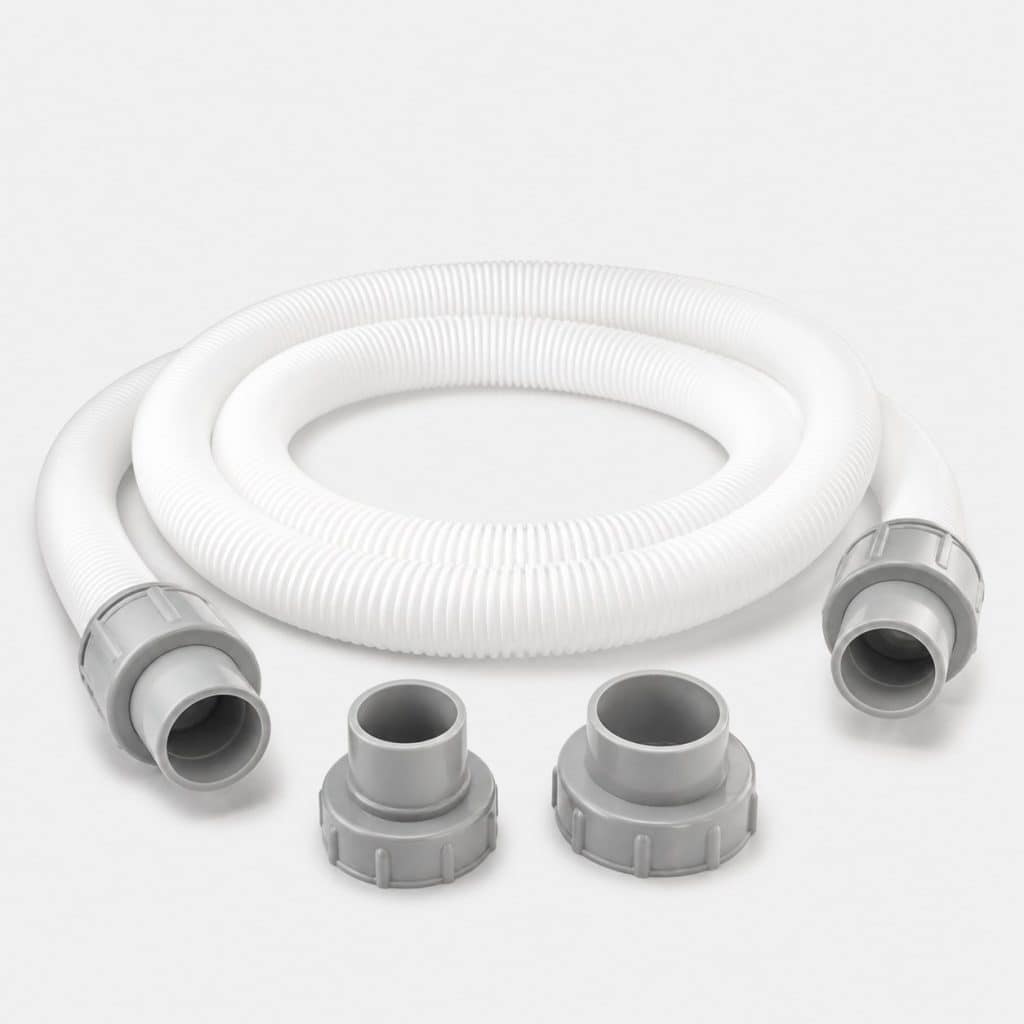 Tuyau de piscine hors-sol adaptation filtration presente seul